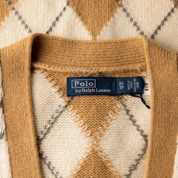 Polo Ralph Lauren Trendy Golf Argyle Cardigan - Picture 3 of 8